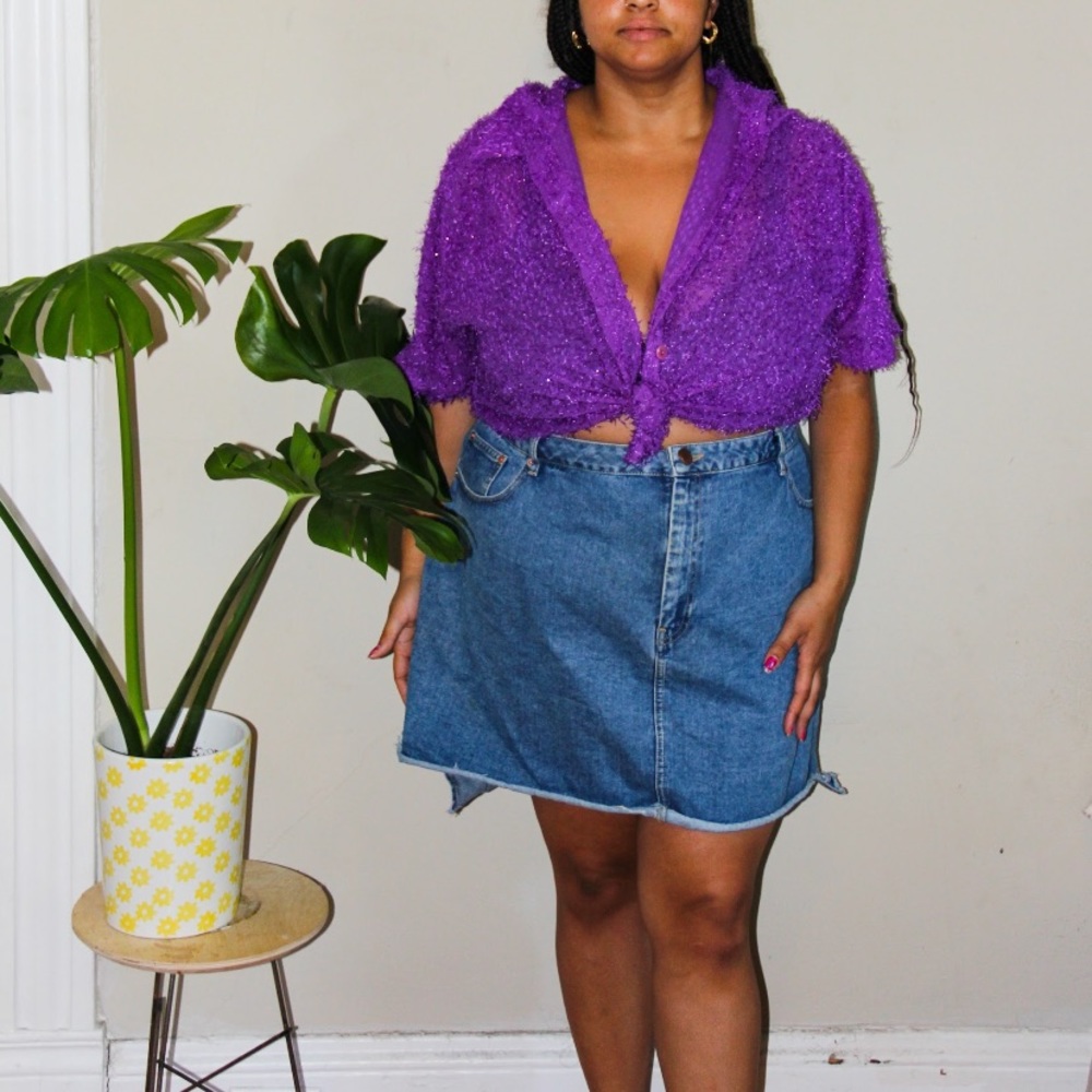 Sparkly Textured Blouse